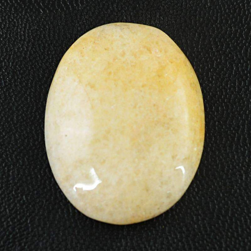 gemsmore:Orange Aventurine Gemstone Natural Oval Shape gemsmore:Orange Aventurine Gemstone Natural Oval Shape