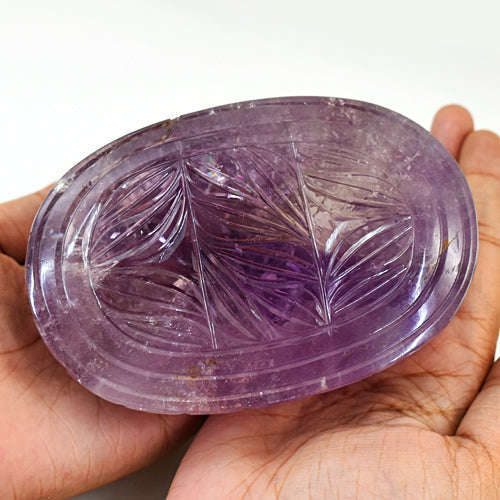 gemsmore:Stunning Amethyst Hand Carved Genuine Crystal Gemstone Carving Mughal Carved Gem gemsmore:Stunning Amethyst Hand Carved Genuine Crystal Gemstone Carving Mughal Carved Gem