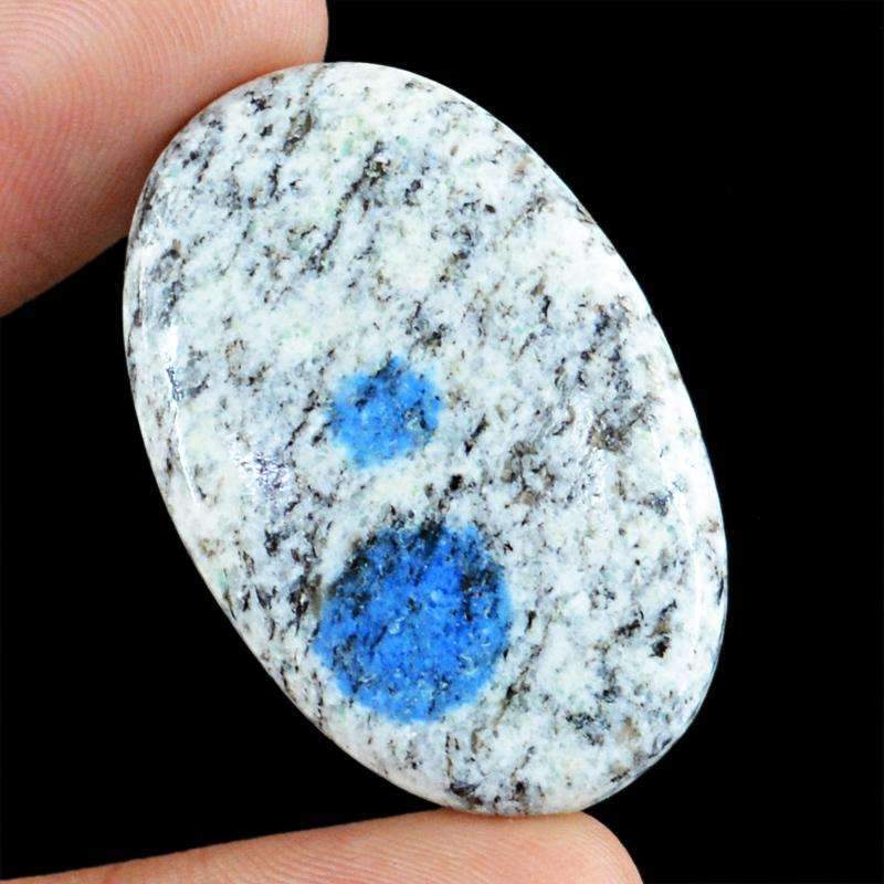 gemsmore:Untreated K2 Jasper Gemstone - Natural Oval Shape gemsmore:Untreated K2 Jasper Gemstone - Natural Oval Shape