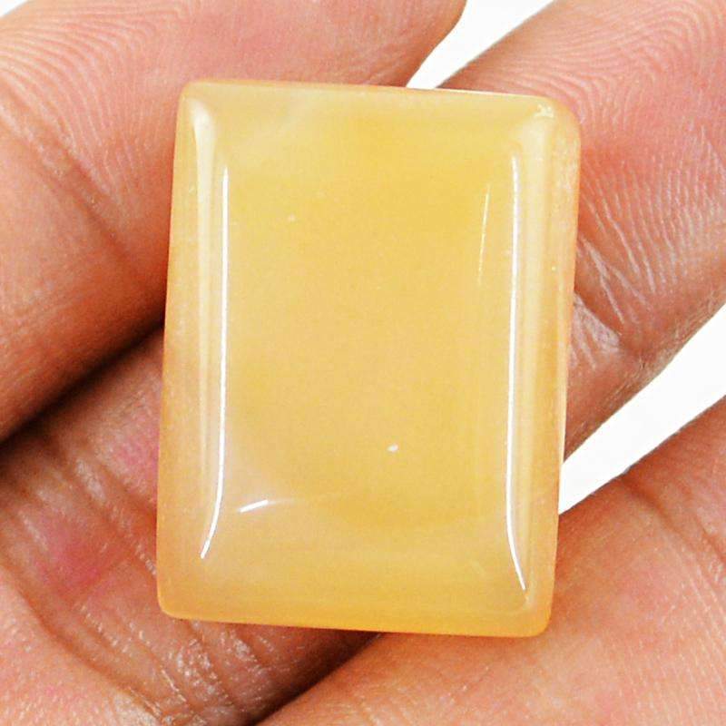gemsmore:Yellow Aventurine Gemstone - Natural Rectangular Shape gemsmore:Yellow Aventurine Gemstone - Natural Rectangular Shape