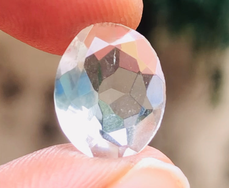Stunning 12.00 Cts Genuine Citrine Faceted Loose Gemstone