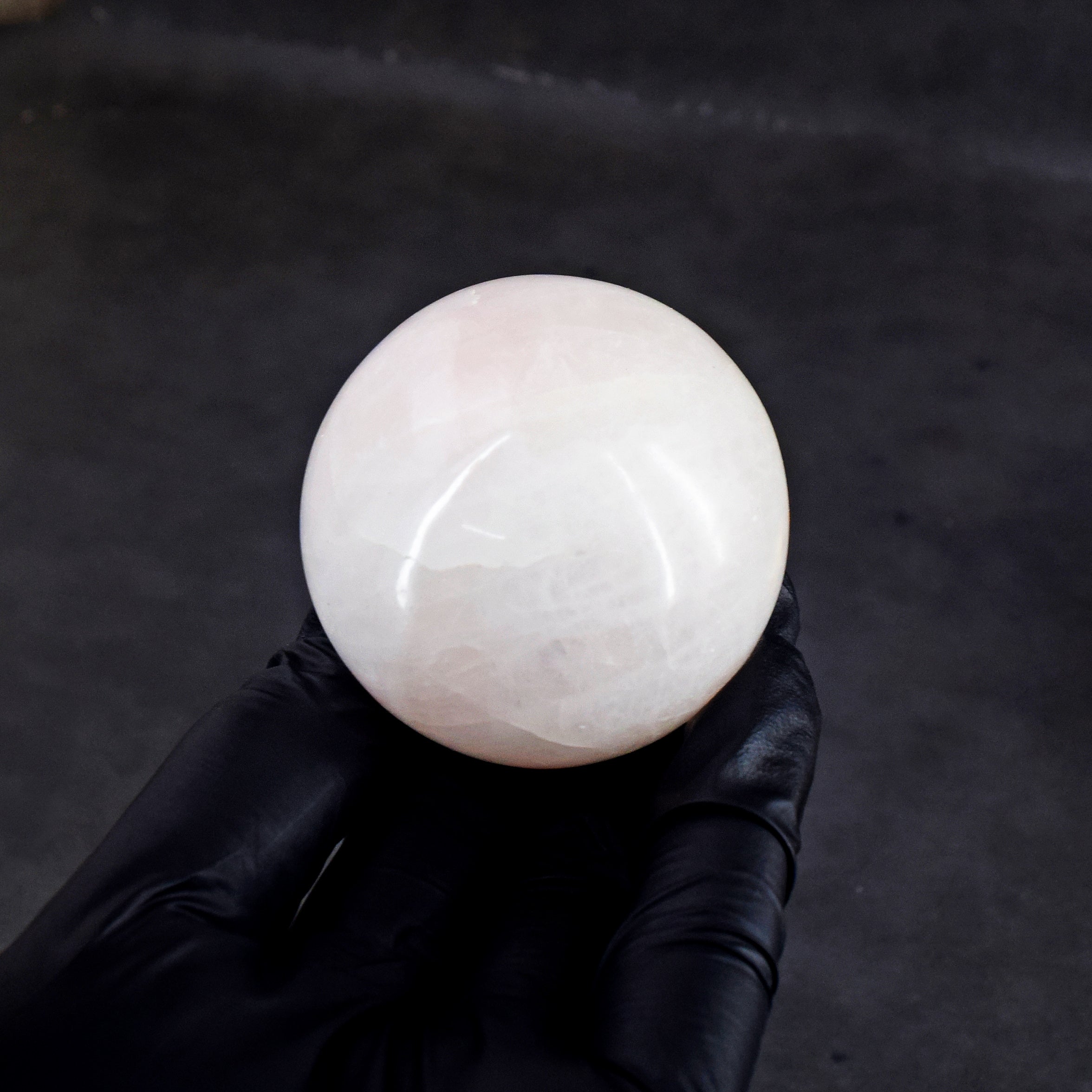 Natural  798.00 Cts Genuine Pink Rose Quartz Hand Carved Crystal Healing Gemstone Sphere