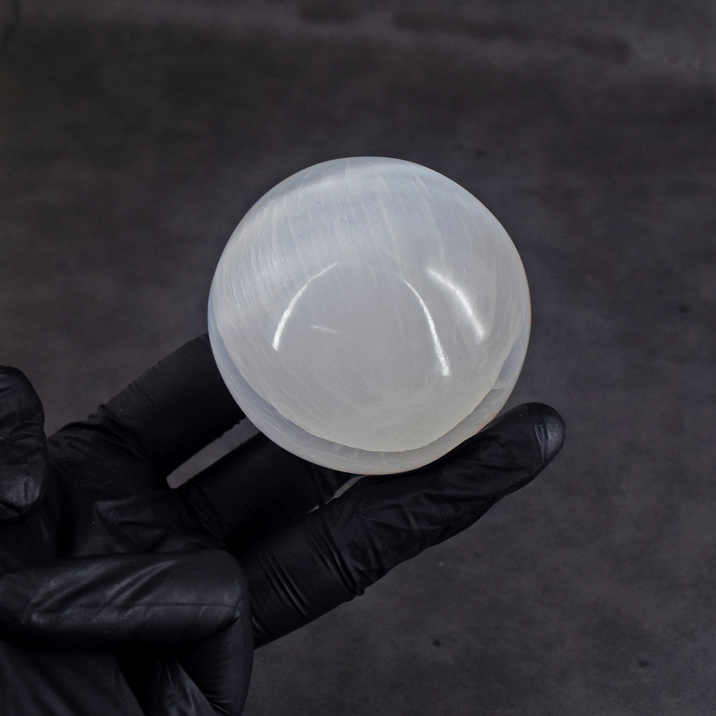 Stunning 1147.00 Cts Genuine Selenite Healing Crystal Specimen Gemstone Sphere