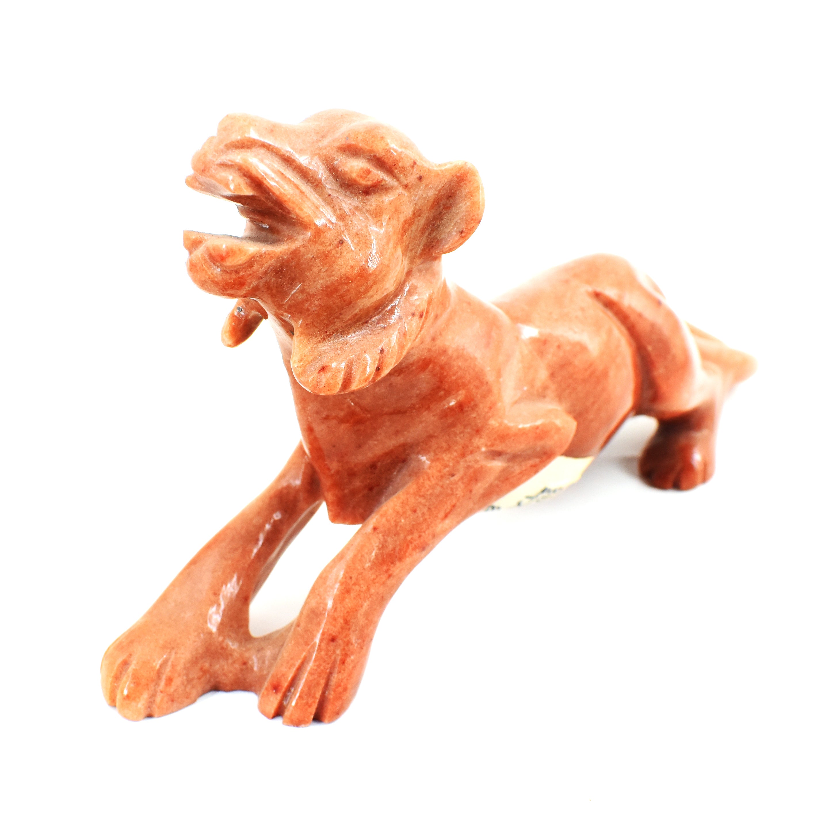 Artisian 3306.00 Cts Dolomite Jasper Hand Carved Lion 2026 Collection