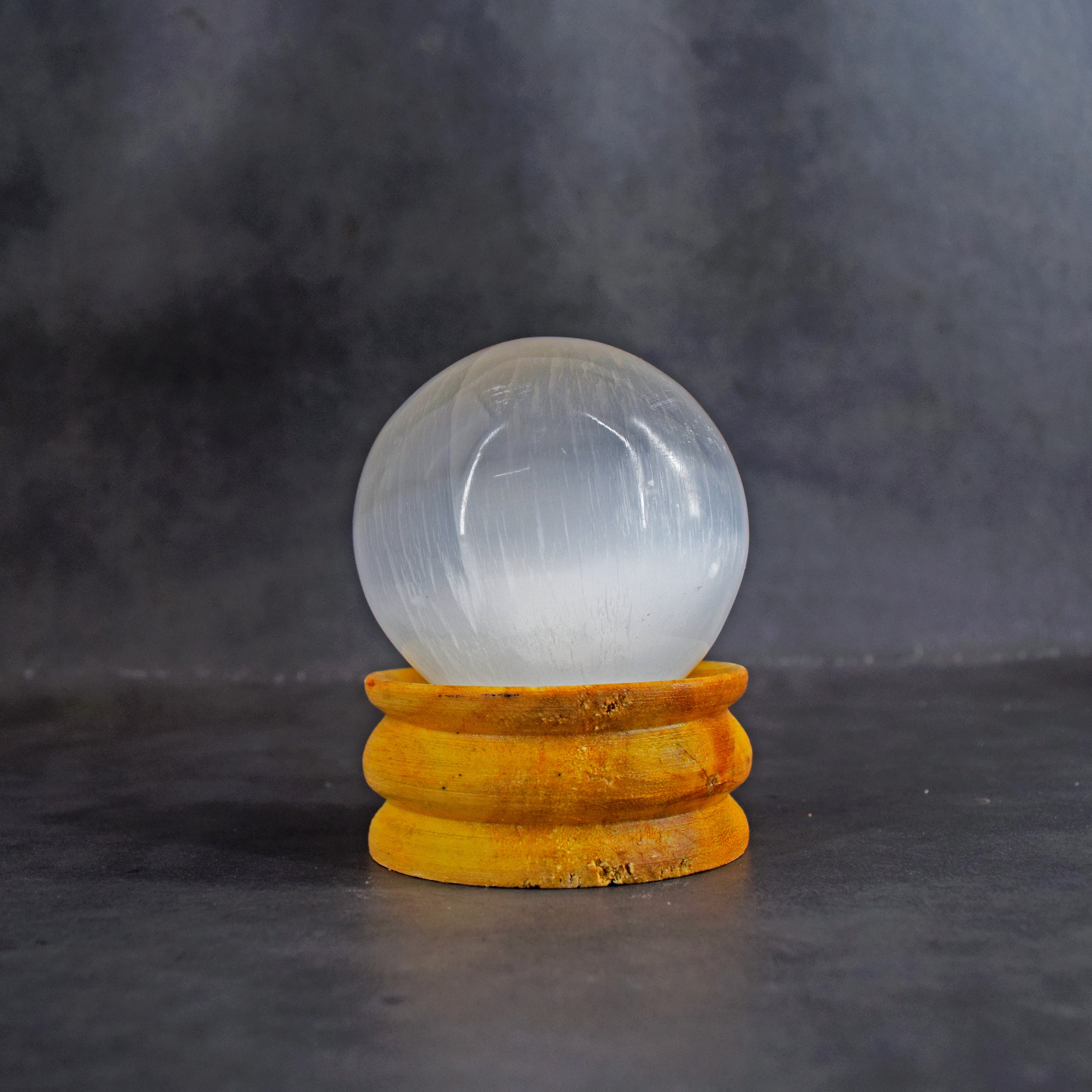 Exclusive 1104.00 Cts Genuine Selenite Healing Crystal Specimen Gemstone Premium Sphere