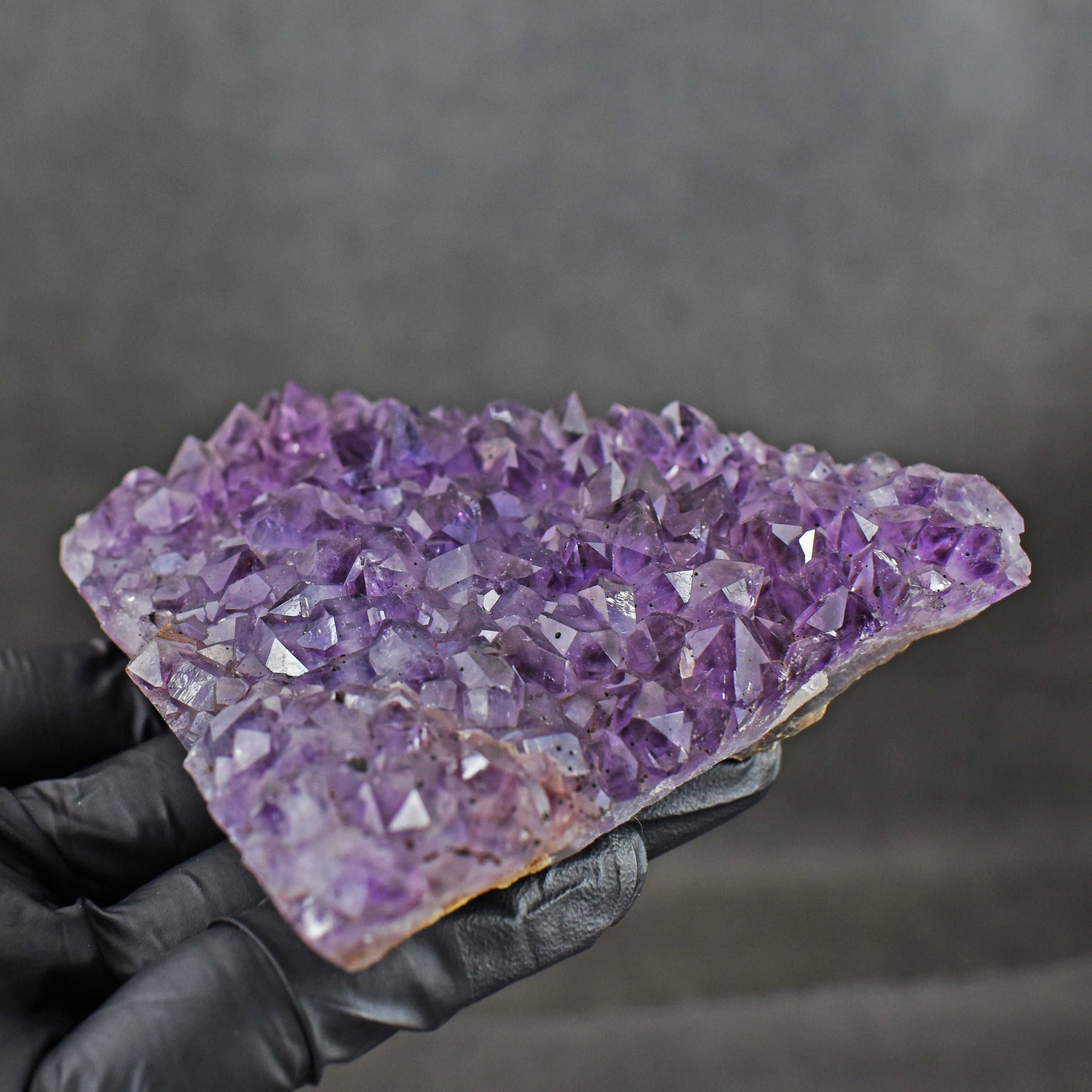 Decent 839.00 Cts Genuine Amethyst Crystal Specimen Healing Cluster Gemstone