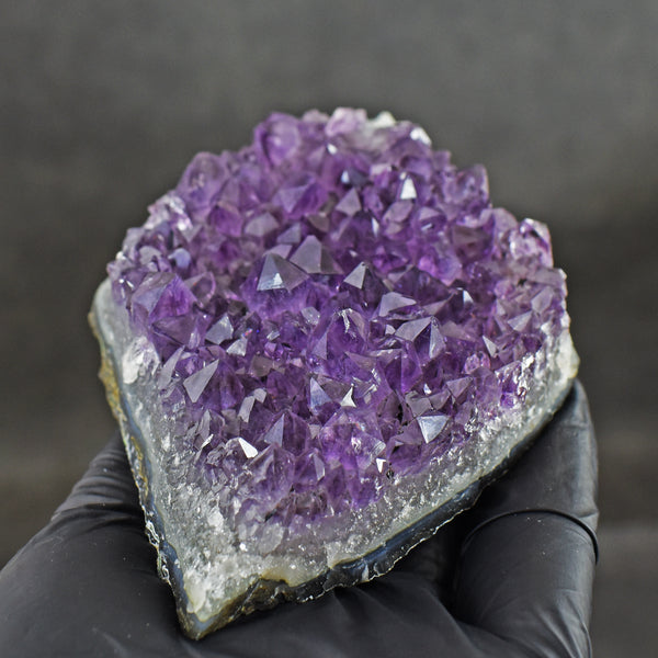 Pleasing 932.00 Cts Genuine Amethyst Crystal Specimen Healing Cluster Gemstone