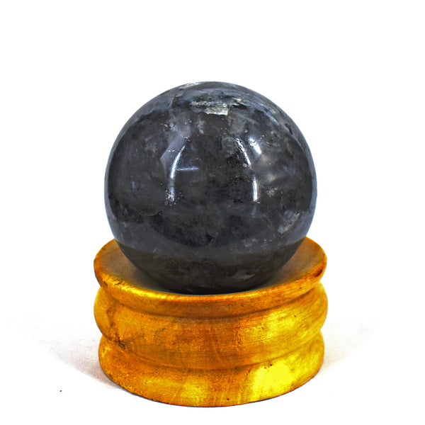 Amazing 928.00 Cts Genuine Larvikite Hand Carved Healing Sphere