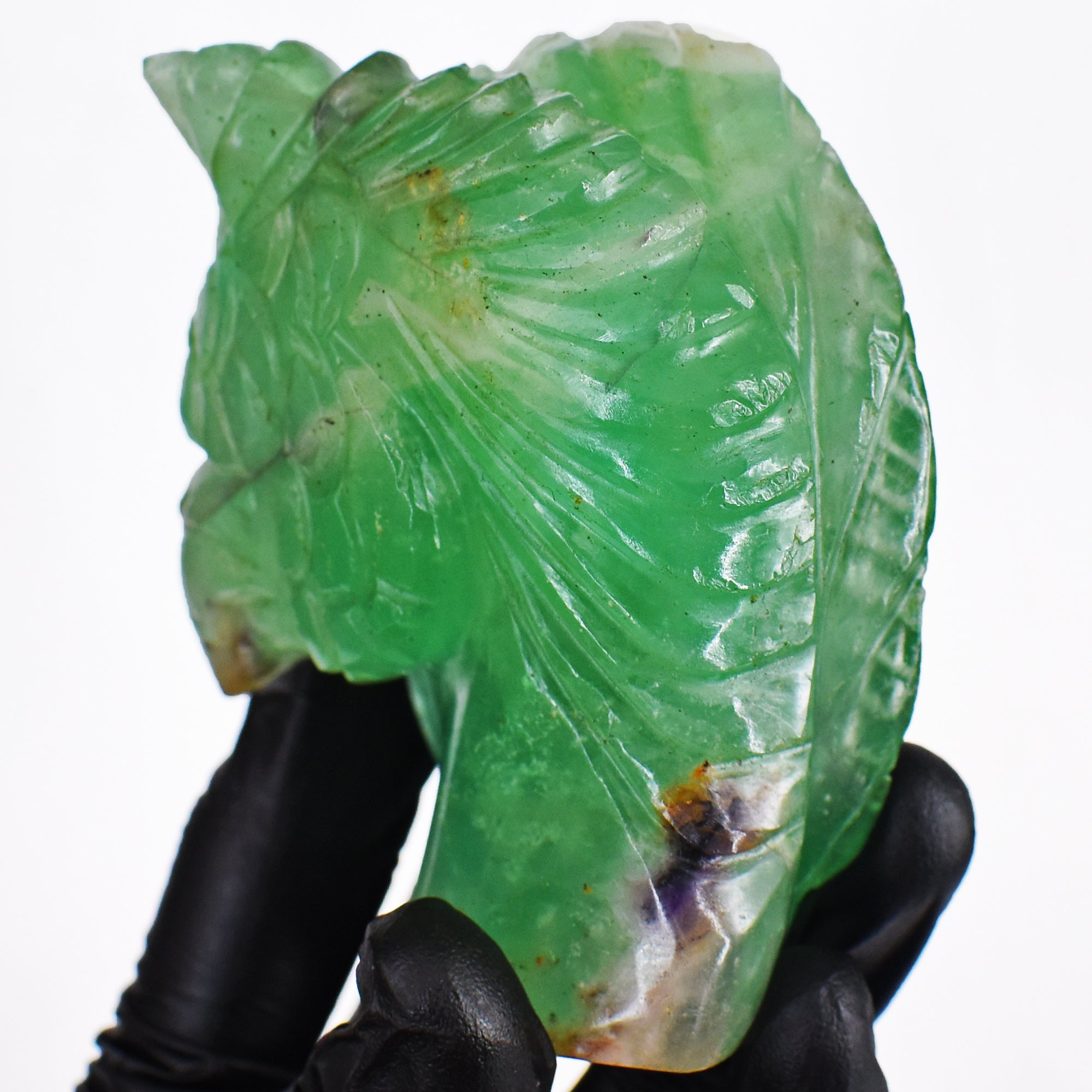 Exclusive 153.00 Cts Genuine Green Aventurine Hand Carved Crystal Gemstone Eagle Carving 2026  Collection
