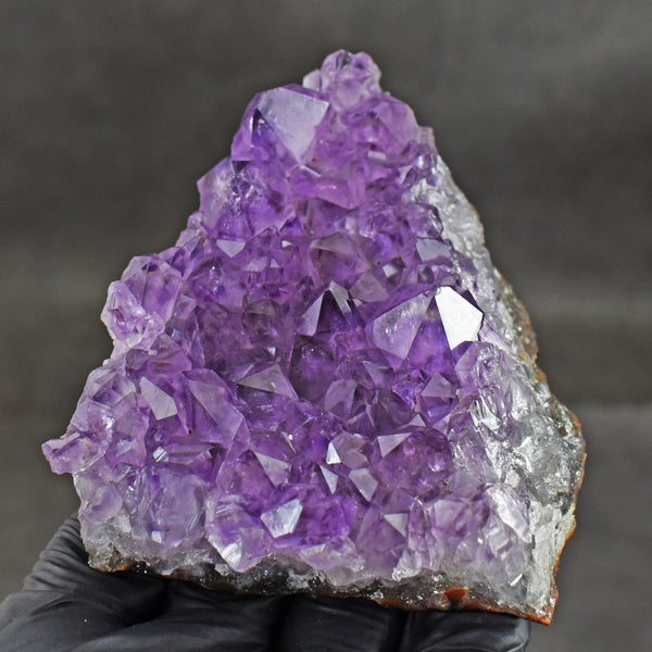 Pleasing 1099.00 Cts Genuine Amethyst Crystal Specimen Healing Cluster Gemstone