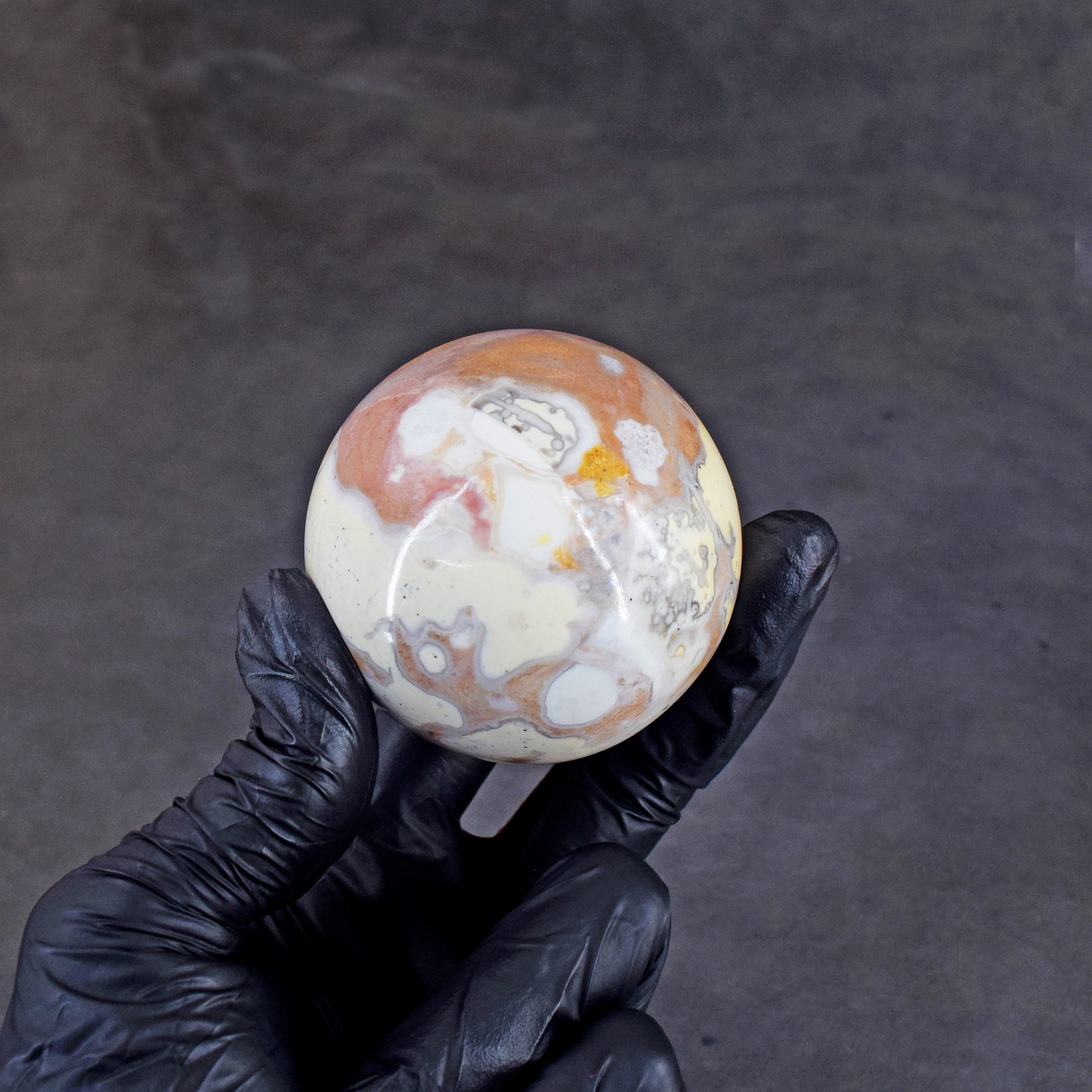 Gorgeous 1239.00 Cts Genuine Cobra Jasper Hand Carved Crystal Healing Gemstone Sphere