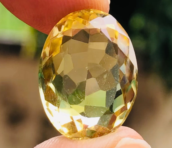 Amazing 10.00 Cts Genuine Citrine Faceted Loose Gemstone