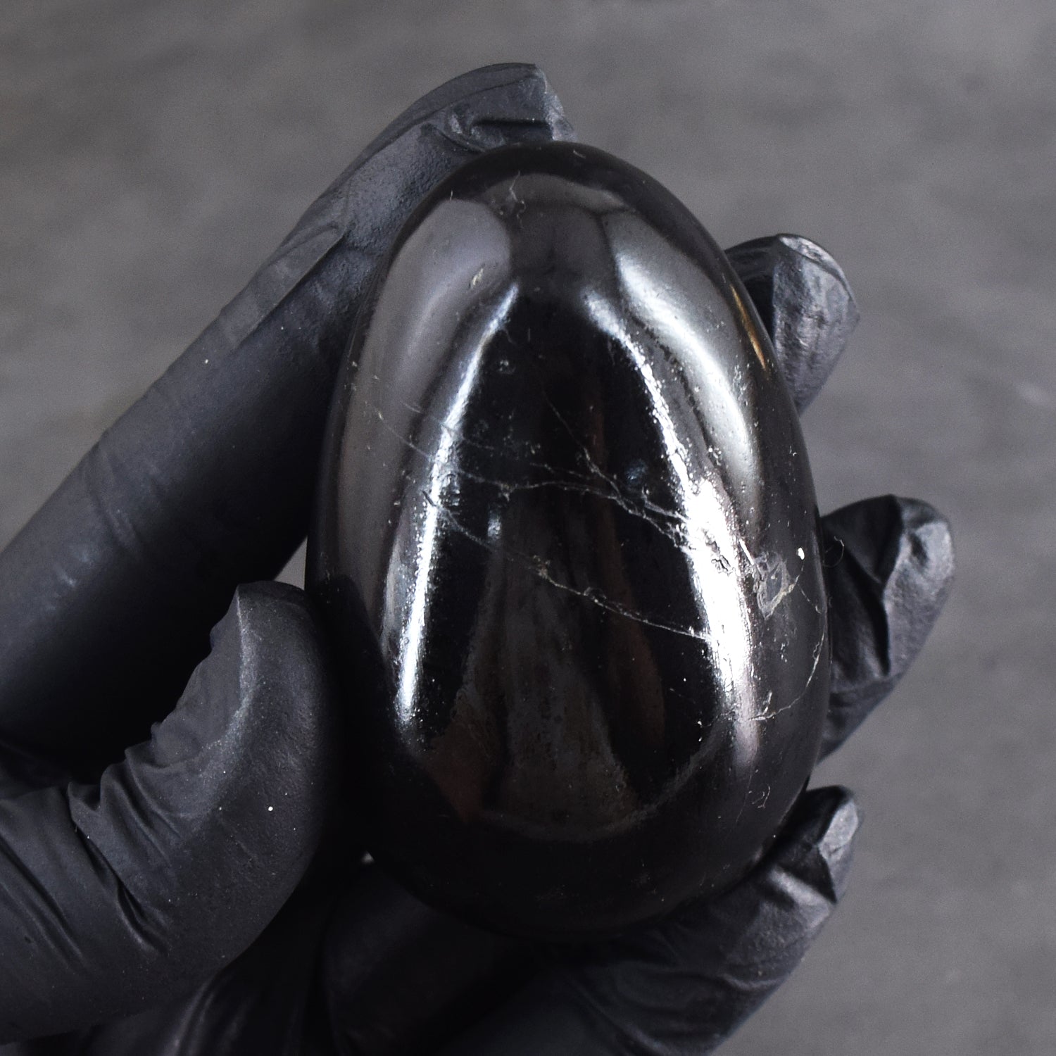 Very Attractive 907.00 Cts Genuine Black Tourmaline Healing Crystal Premium Egg
