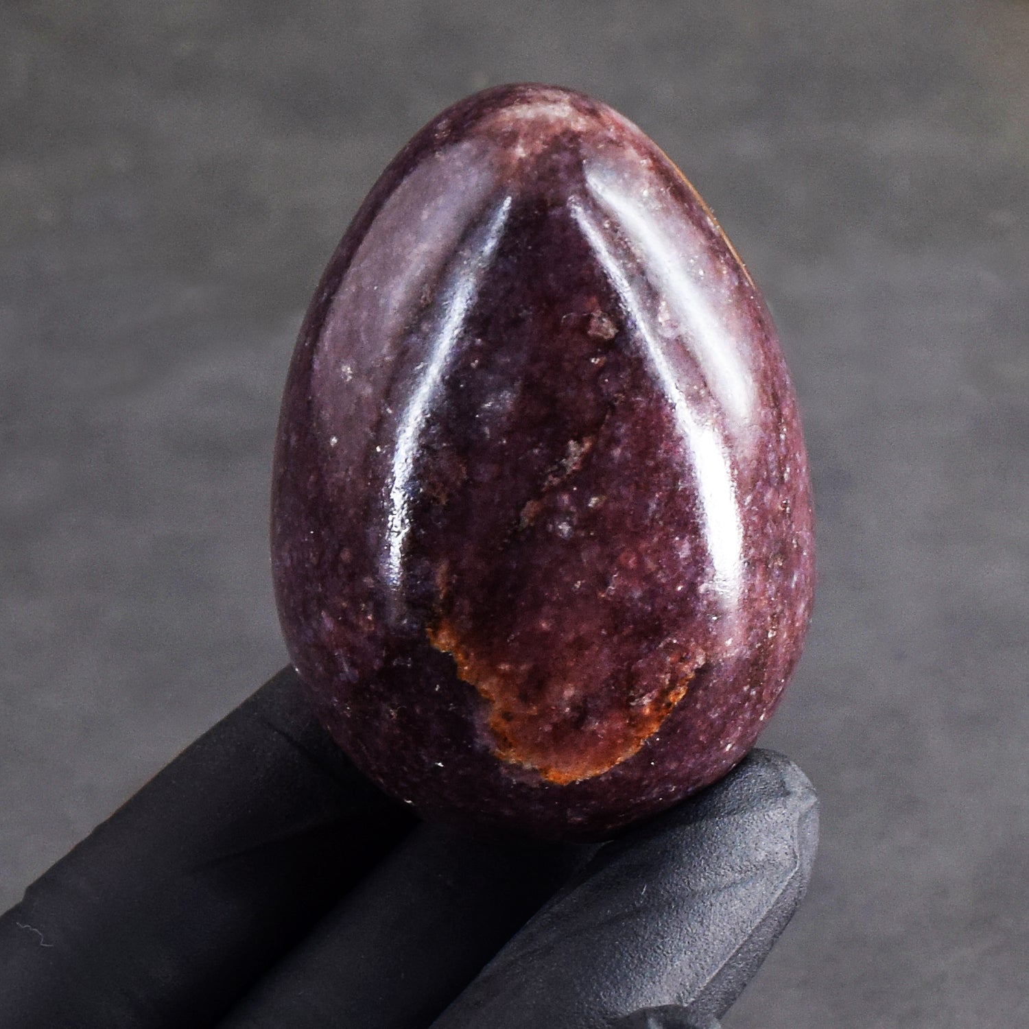 Amazing 736.00 Cts Genuine Lepidolite Healing Premium Crystal Egg