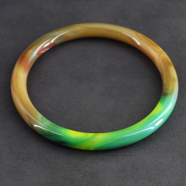 Beautiful 92.00 Cts Genuine Onyx Gemstone Crystal Specimen Premium Fancy Bangle