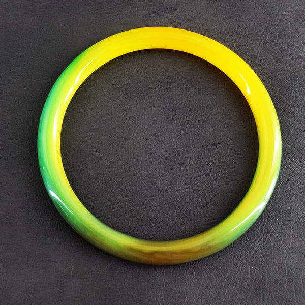 Beautiful 87.00 Cts Genuine Onyx Gemstone Crystal Specimen Premium Fancy Bangle