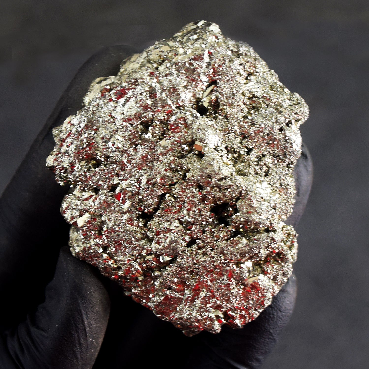 Exclusive 873.00 Cts Genuine Peru Pyrite Crystal Specimen Healing Cluster Gemstone