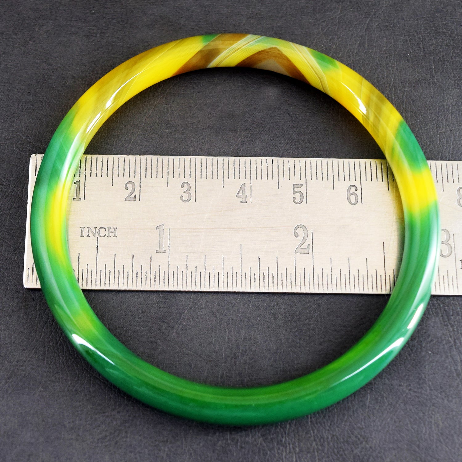 Awesome 81.00 Cts Genuine Onyx Crystal Specimen Gemstone Premium Fancy Bangle