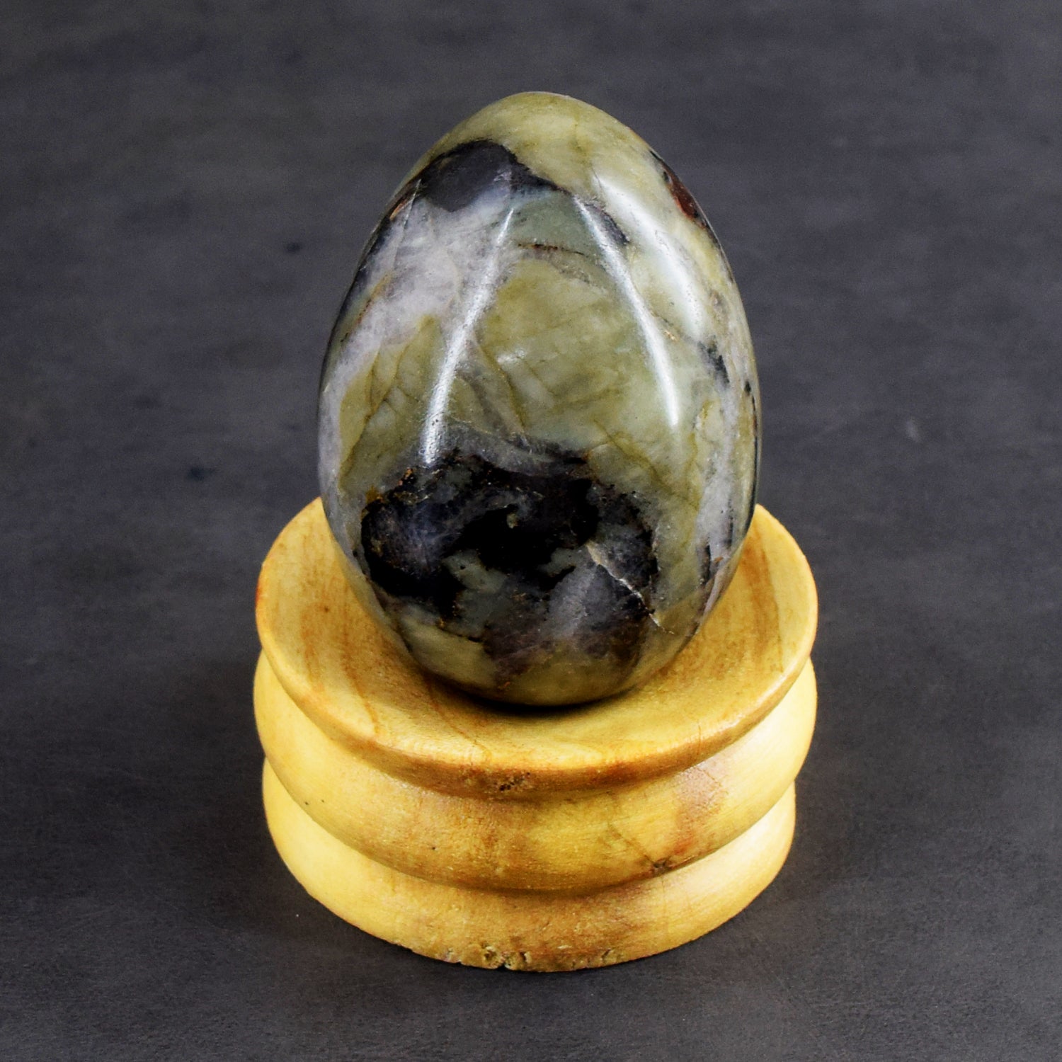 Finest Quality 825.00 Cts Genuine Labradorite Premium Healing Egg Crystal