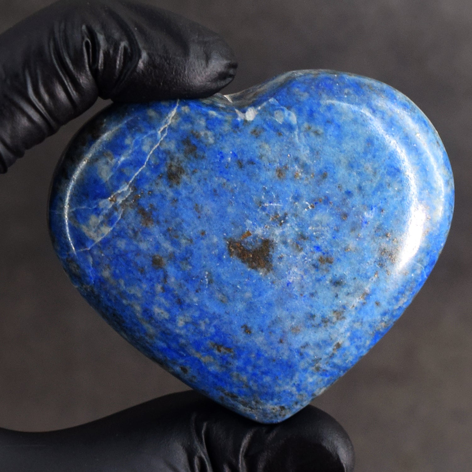 Beautiful 615.00 Cts Genuine Lapis Lazuli Crystal Specimen Gemstone Healing Big Heart