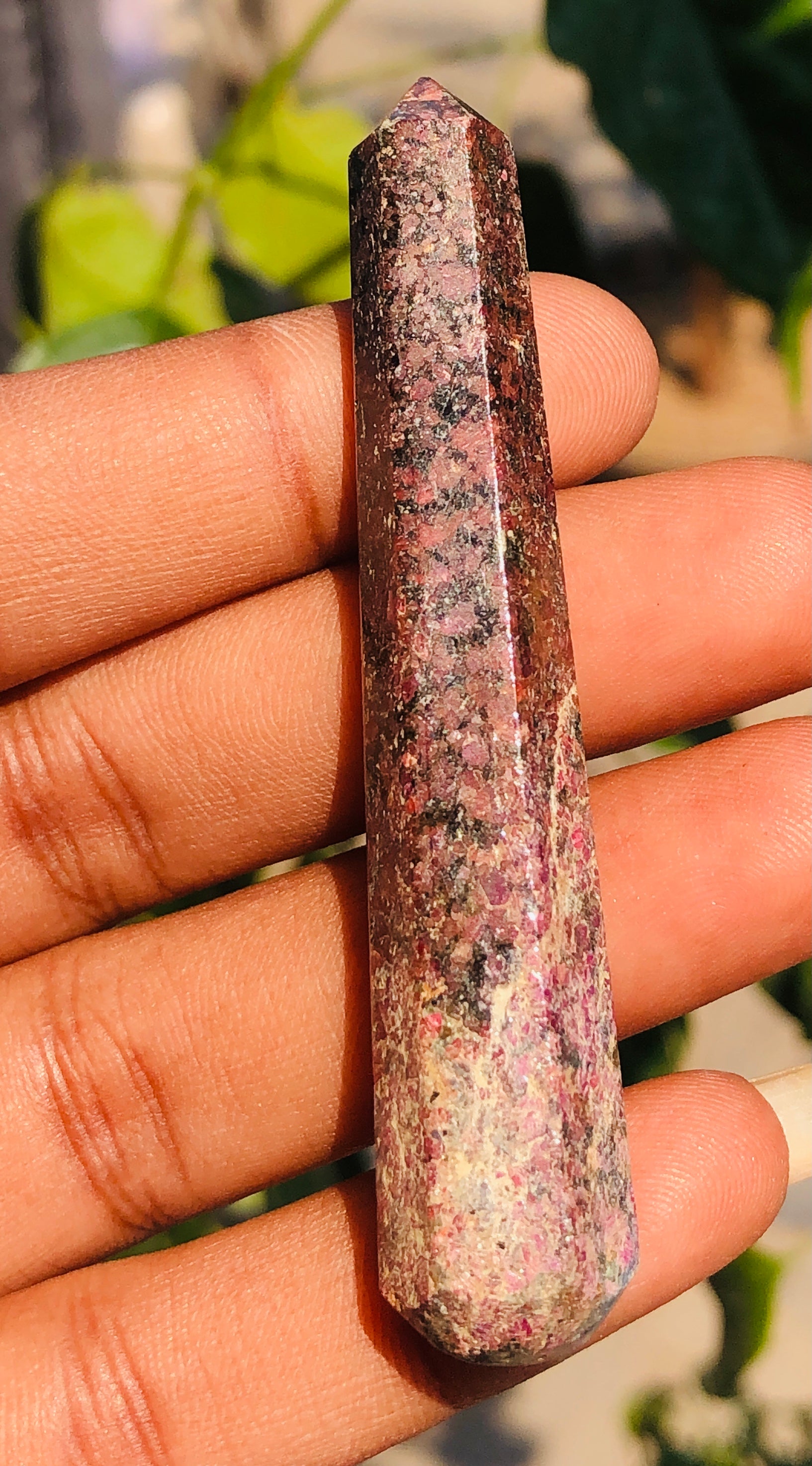 Gracious 102.00 Carats Genuine Ruby In Kyanite Crystal Gemstone Healing Point
