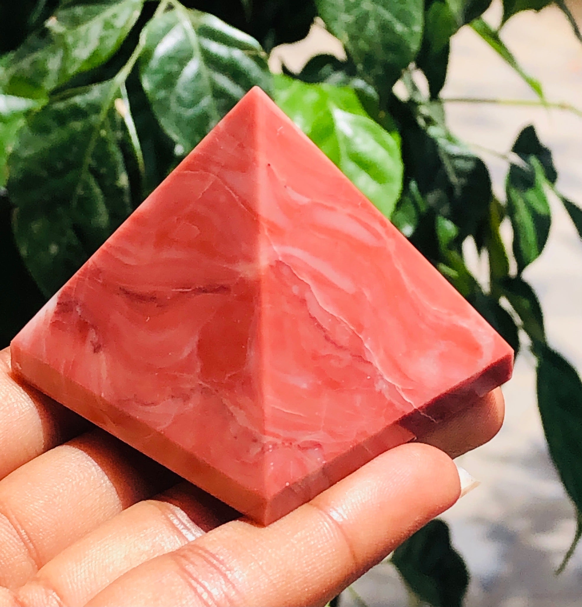 Genuine 505.00 Cts Exclusive Baby Mookaite Healing Crystal Specimen Premium Pyramid