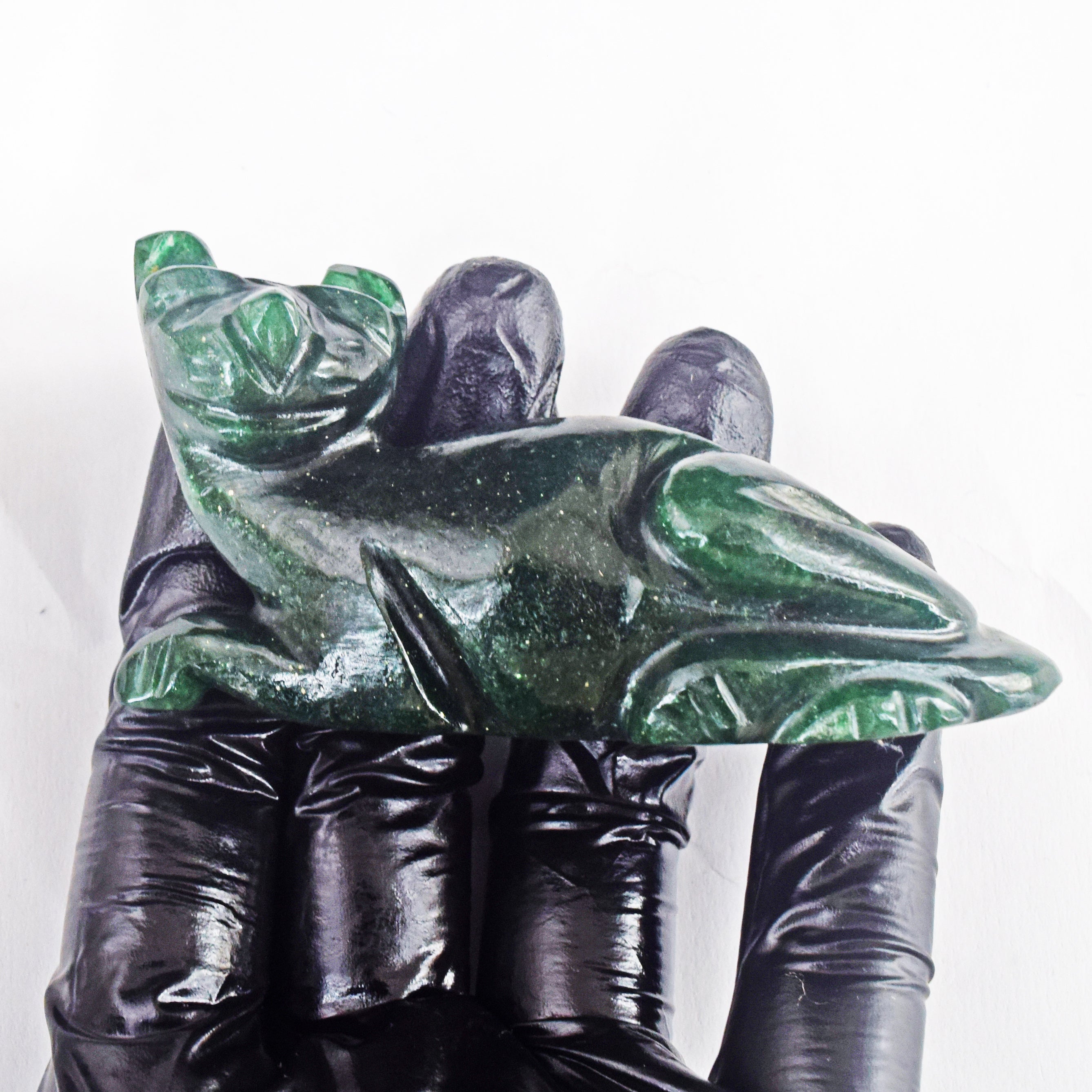 Artisian 400.00 Cts Genuine Jade Carved Premium Cat Crystal 2026 Collection