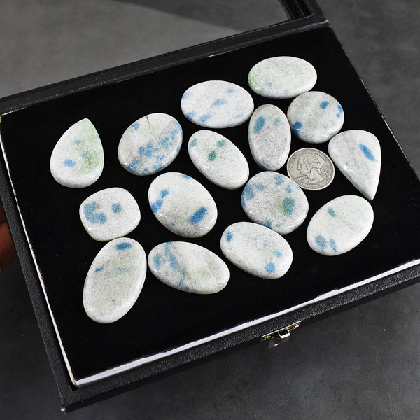 Exclusive  799.00  Carats  Genuine  Iced K2 Jasper Untreated  Gemstone  Cabochon Lot