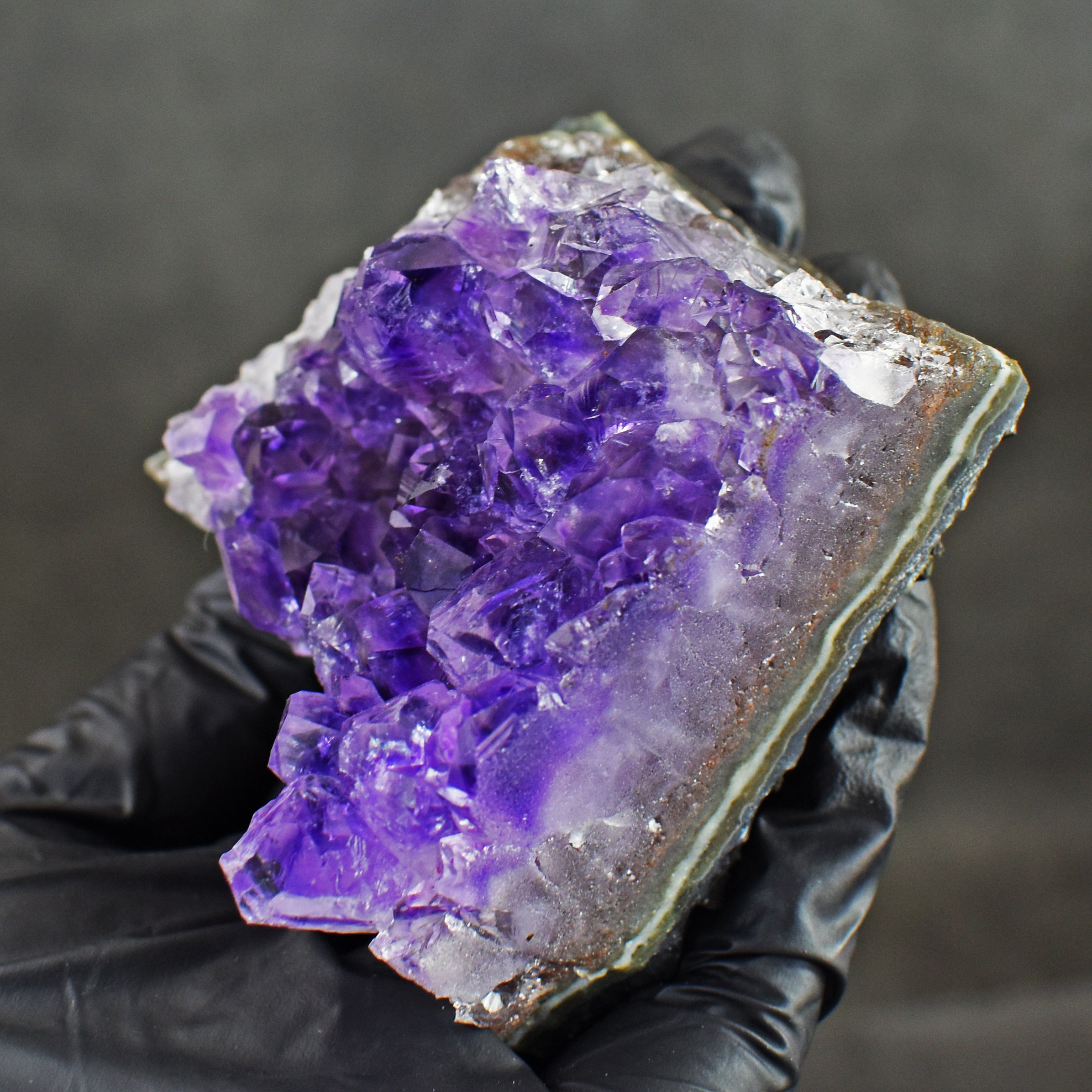 Fine 659.00 Cts Genuine Amethyst Crystal Specimen Healing Cluster Gemstone