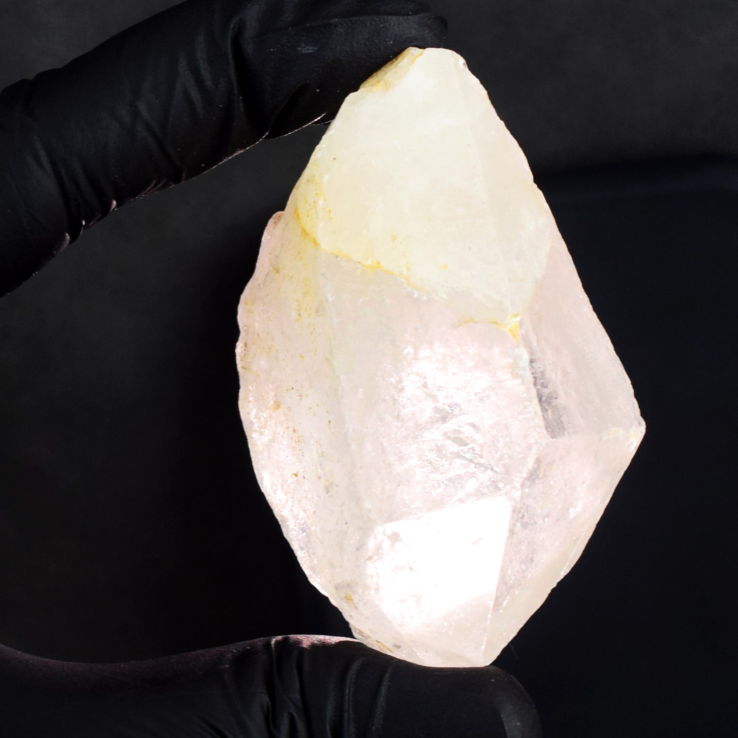 Manever 380.00 Cts Genuine Himalayan Quartz Free Form Crystal Specimen Gemstone