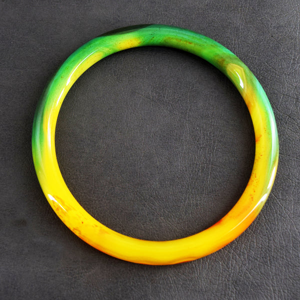 Gorgeous 85.00 Cts Genuine Onyx Gemstone Premium Crystal Specimen Fancy Bangle