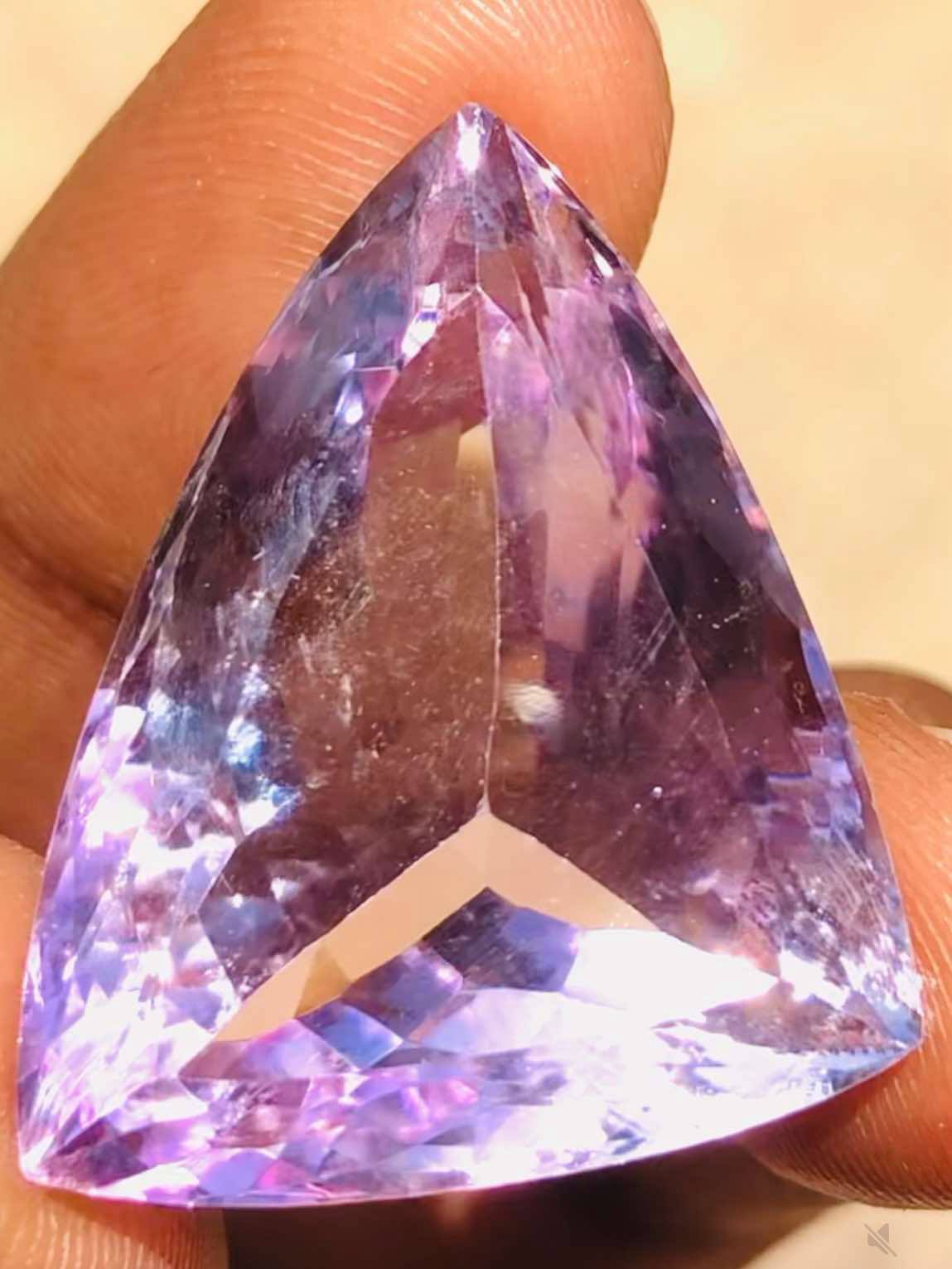 Fabulous 40.00 Cts Genuine Amethyst Faceted Loose Gemstone
