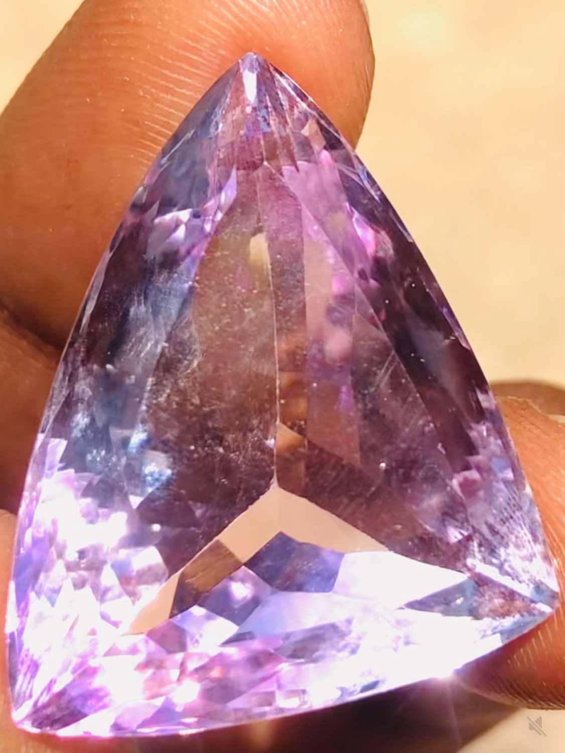 Fabulous 40.00 Cts Genuine Amethyst Faceted Loose Gemstone