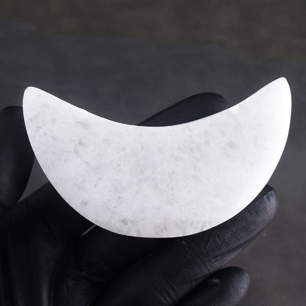 Exclusive 469.00 Cts Genuine Selenite Healing Crystal Gemstone Moon