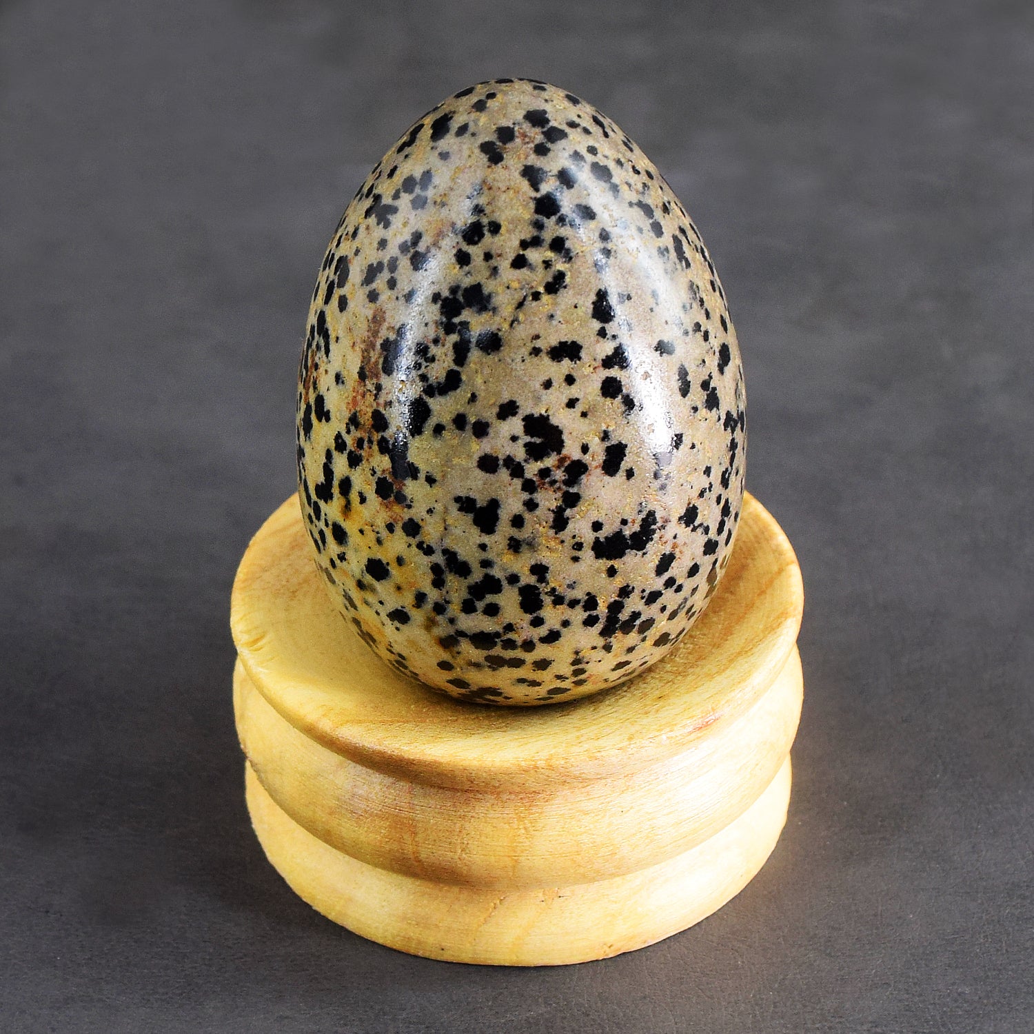 Best Of Best 797.00 Cts Genuine Dalmation Jasper Crystal Gemstone Healing Premium Egg