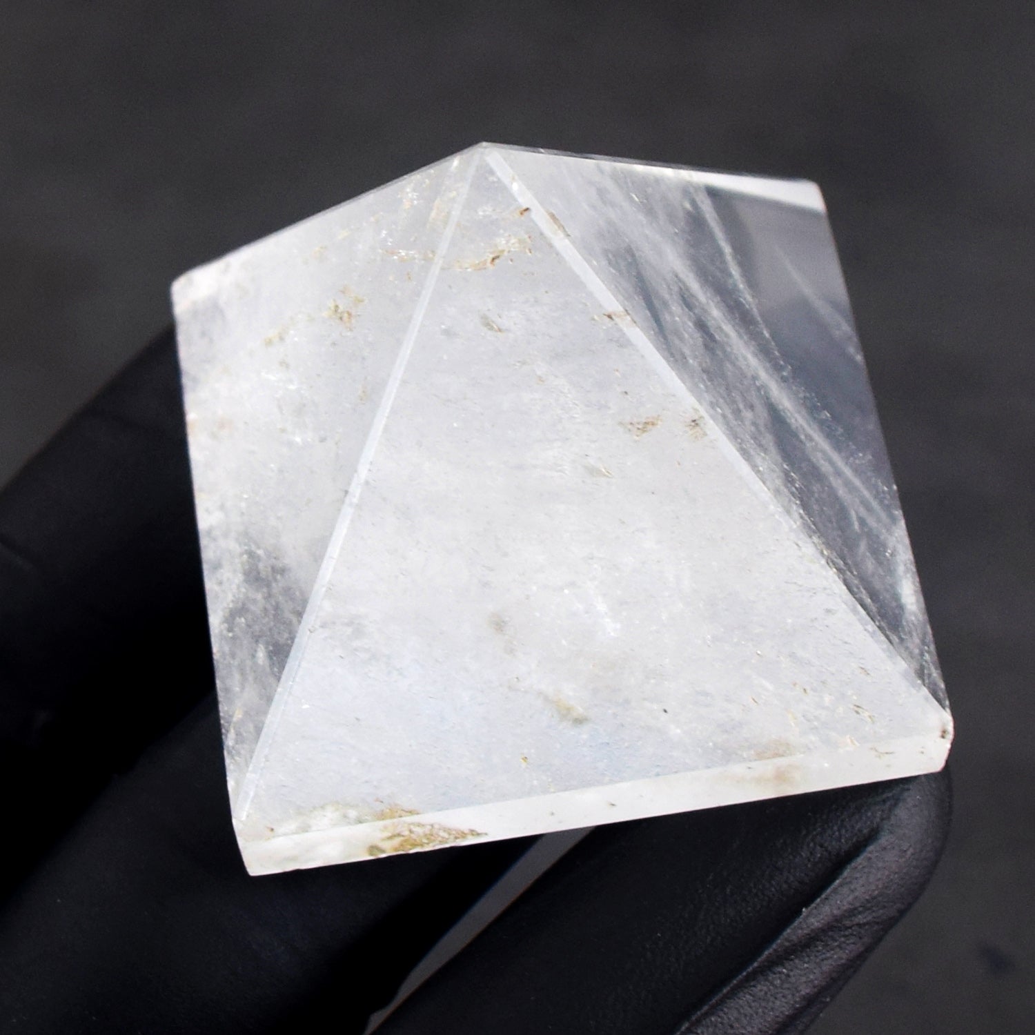 Fine 320.00 Cts Genuine White Quartz Healing Crystal Specimen Premium Divine Pyramid
