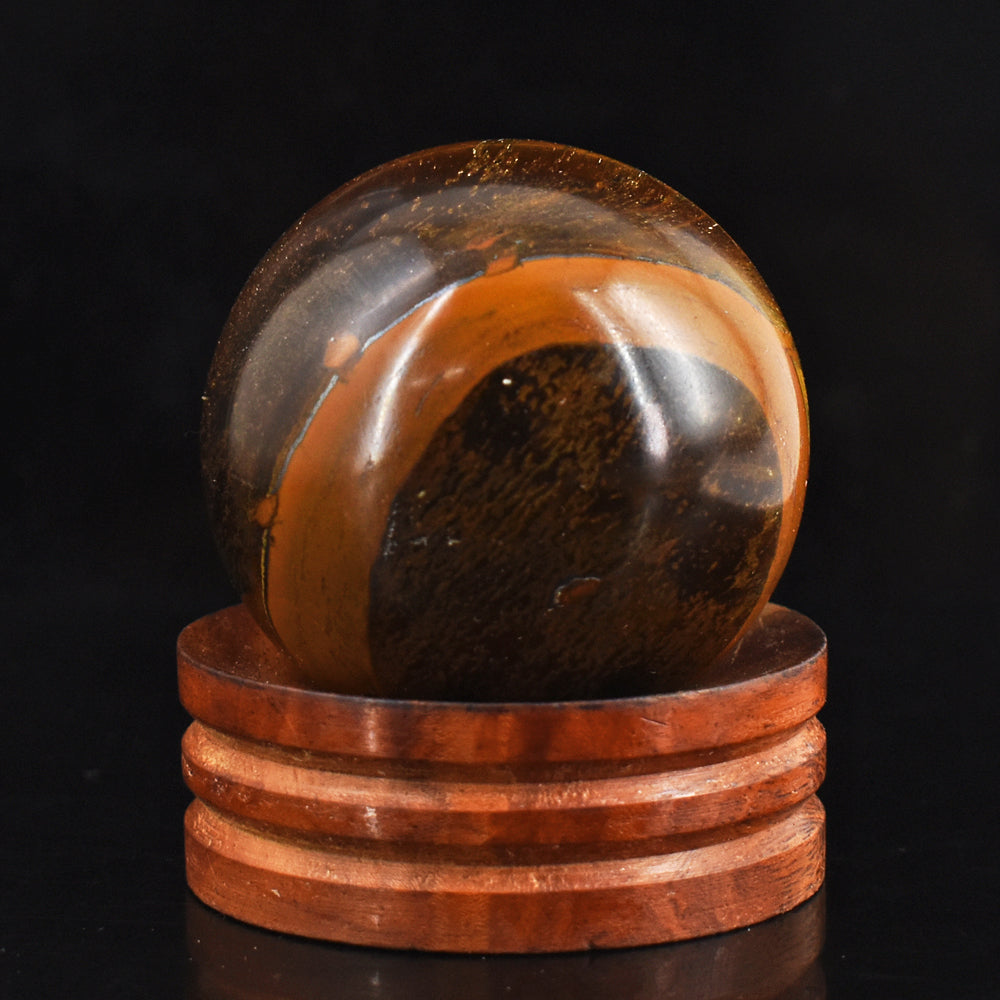 964.00  Carats Exclusive Genuine Tiger Eye  Hand Carved Crystal  Healing Gemstone Sphere