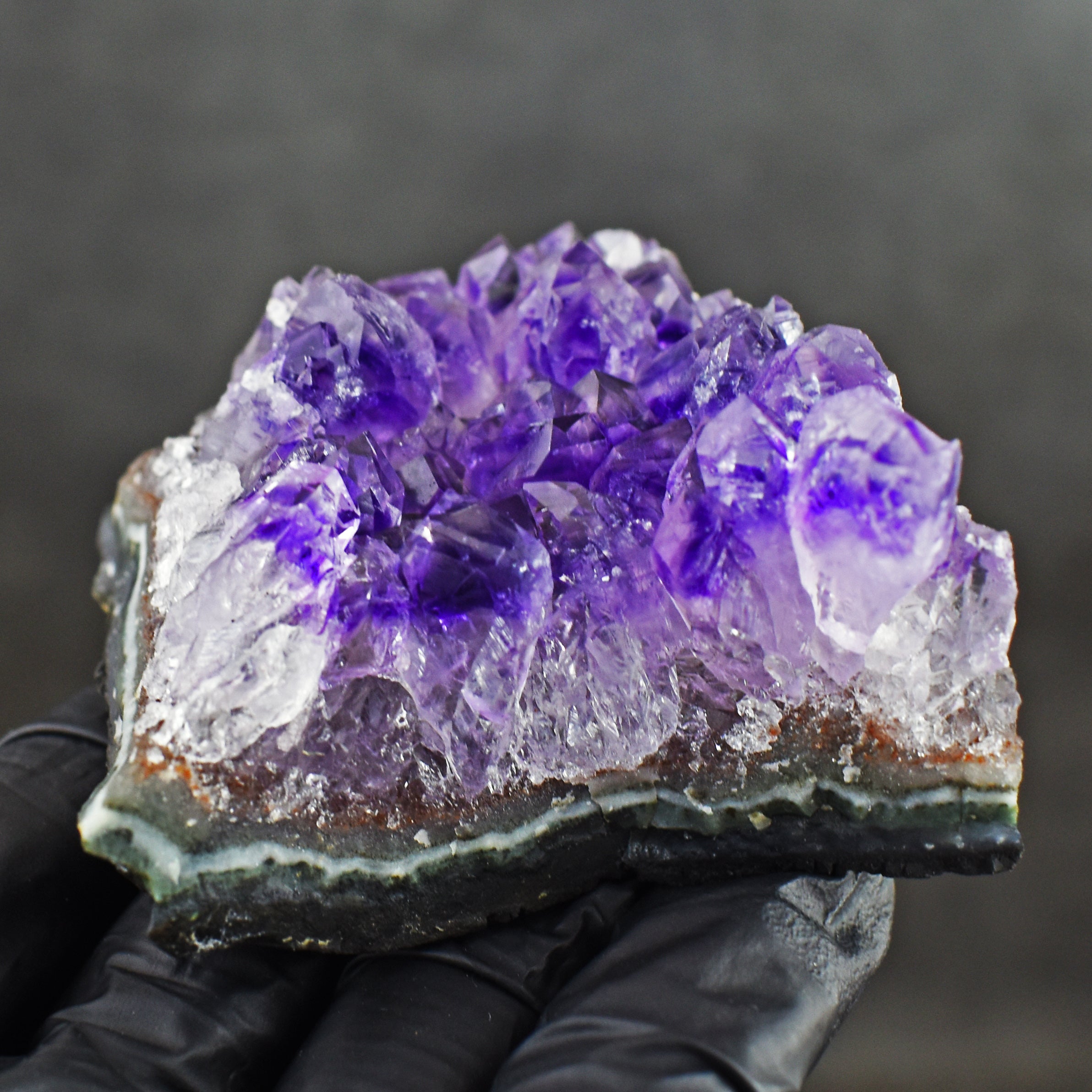 Fine 659.00 Cts Genuine Amethyst Crystal Specimen Healing Cluster Gemstone