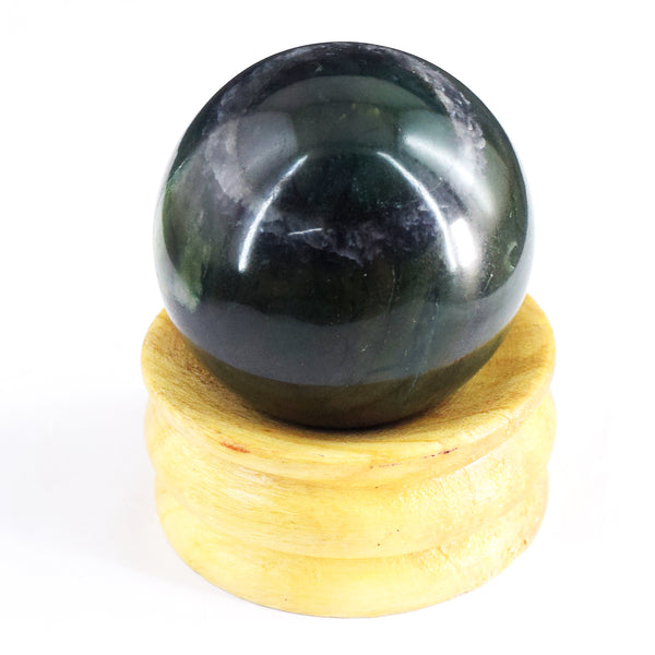 Excellent 893.00 Cts Genuine Bloodstone Hand Carved Healing Crystal Gemstone Sphere