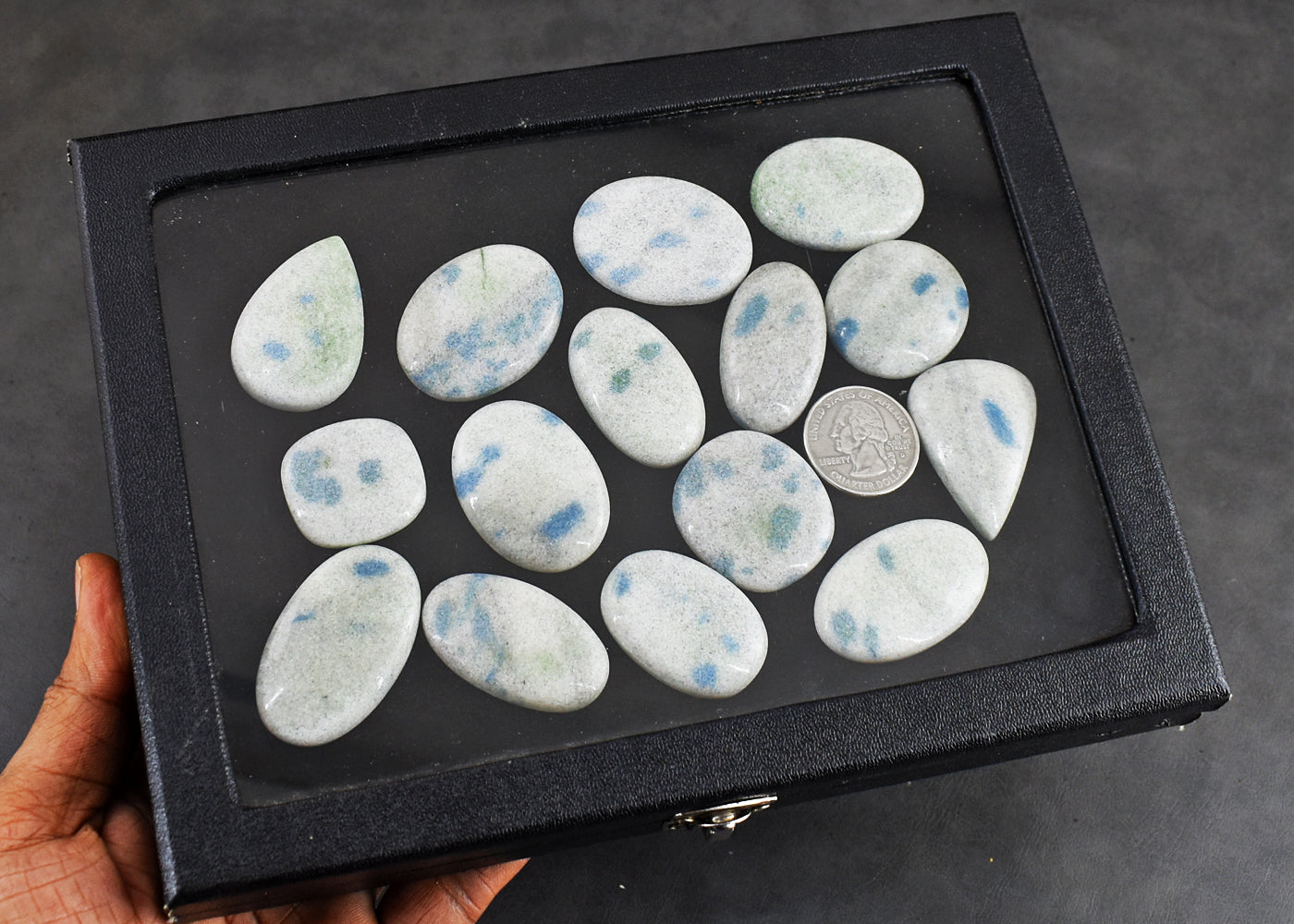 Exclusive  799.00  Carats  Genuine  Iced K2 Jasper Untreated  Gemstone  Cabochon Lot