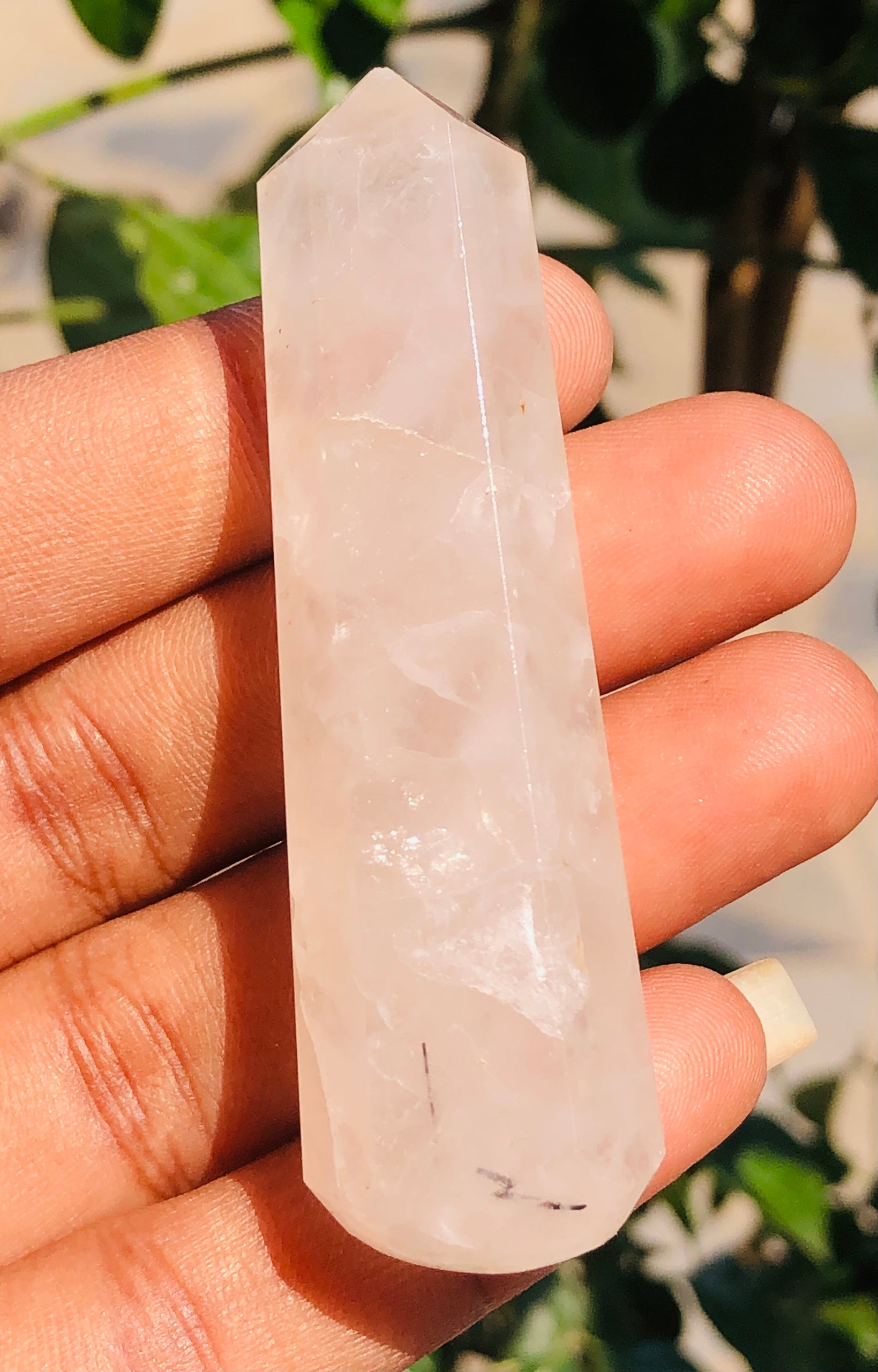 Fine 161.00 Carats Genuine White Quartz Crystal Gemstone Healing Point