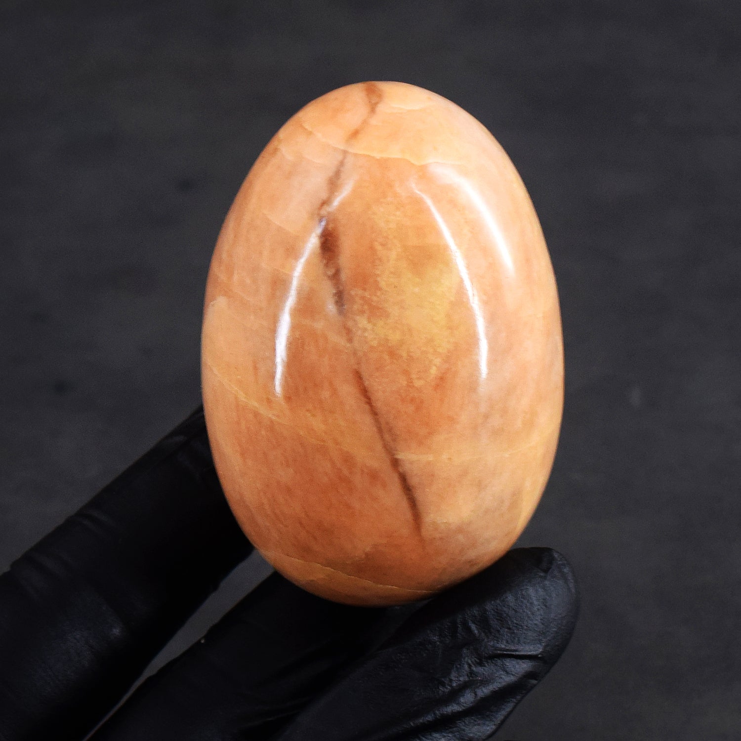 Pleasing 623.00 Cts Genuine Peach Moonstone Crystal Specimen Healing Gemstone Egg