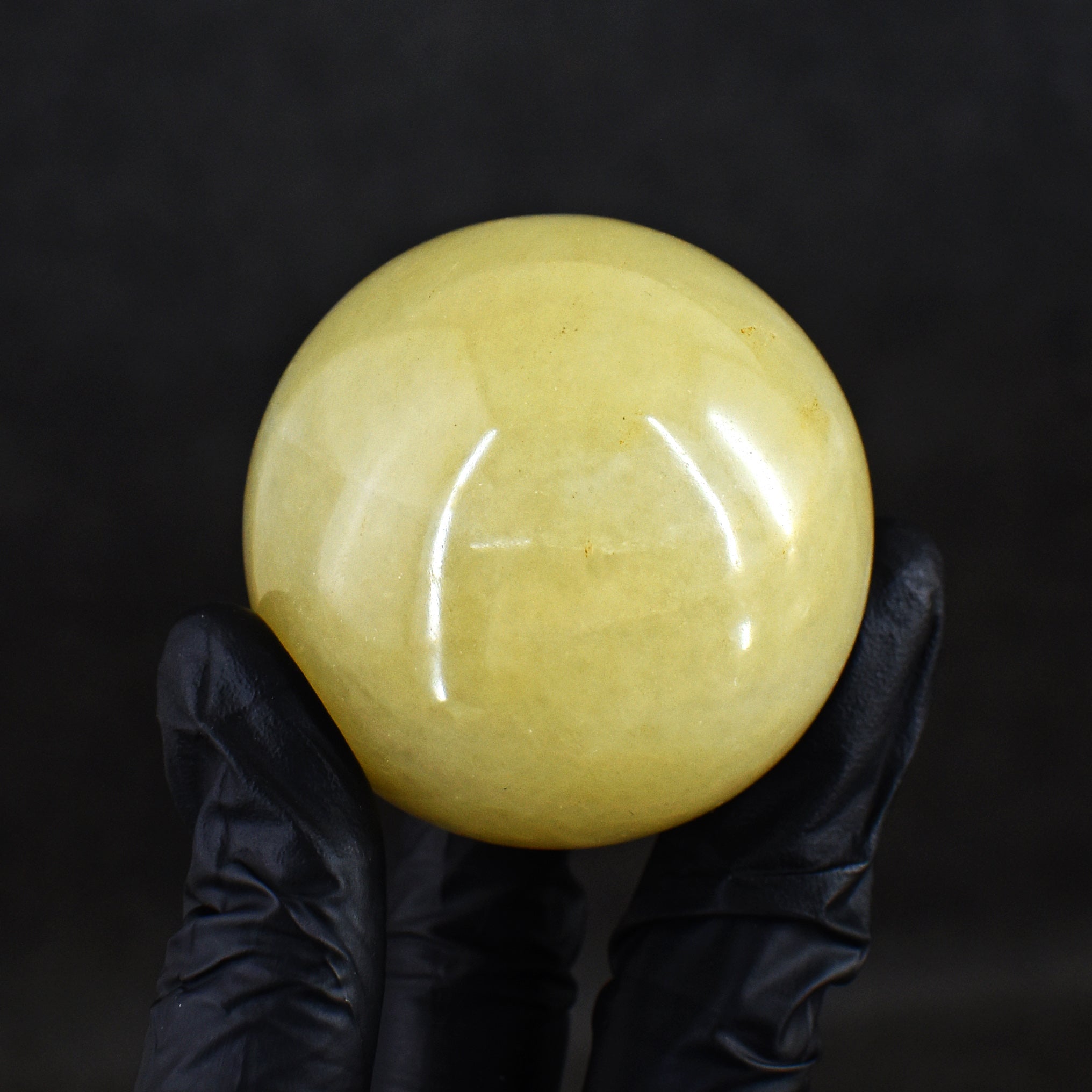 Artisian 985.00 Cartas Genuine Green Aventurine Hand Carved Crystal Healing Gemstone Sphere