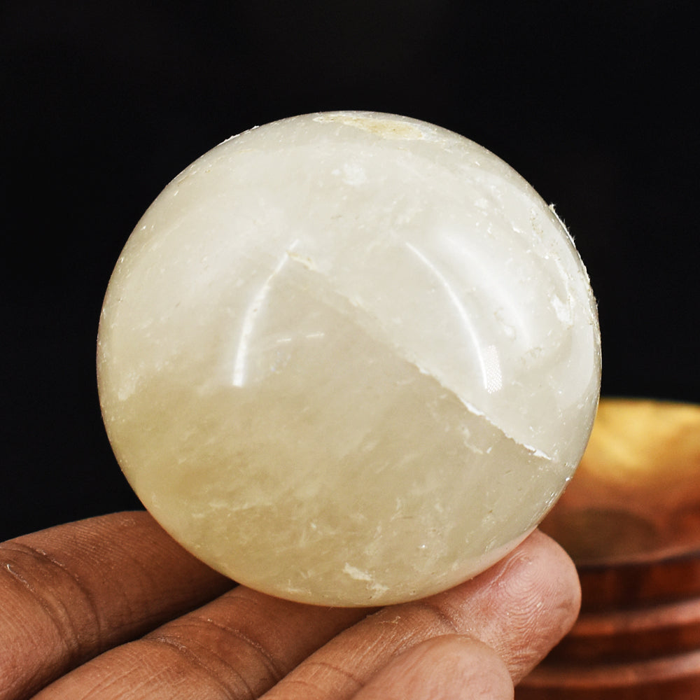Artisian 750.00 Cartas Genuine  Aventurine Hand Carved Crystal  Healing Gemstone Sphere