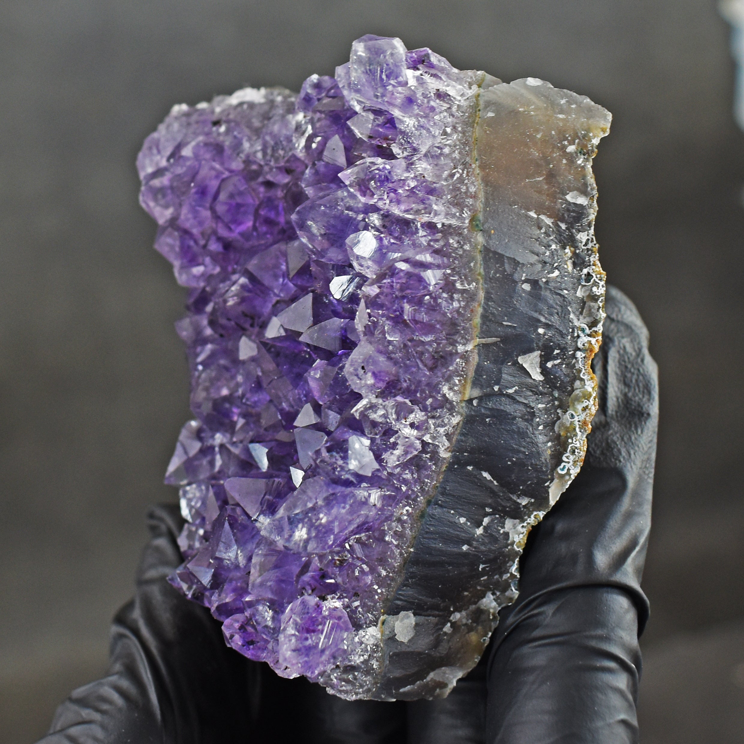 Exclusive 589.00 Cts Genuine Amethyst Crystal Specimen Healing Cluster Gemstone
