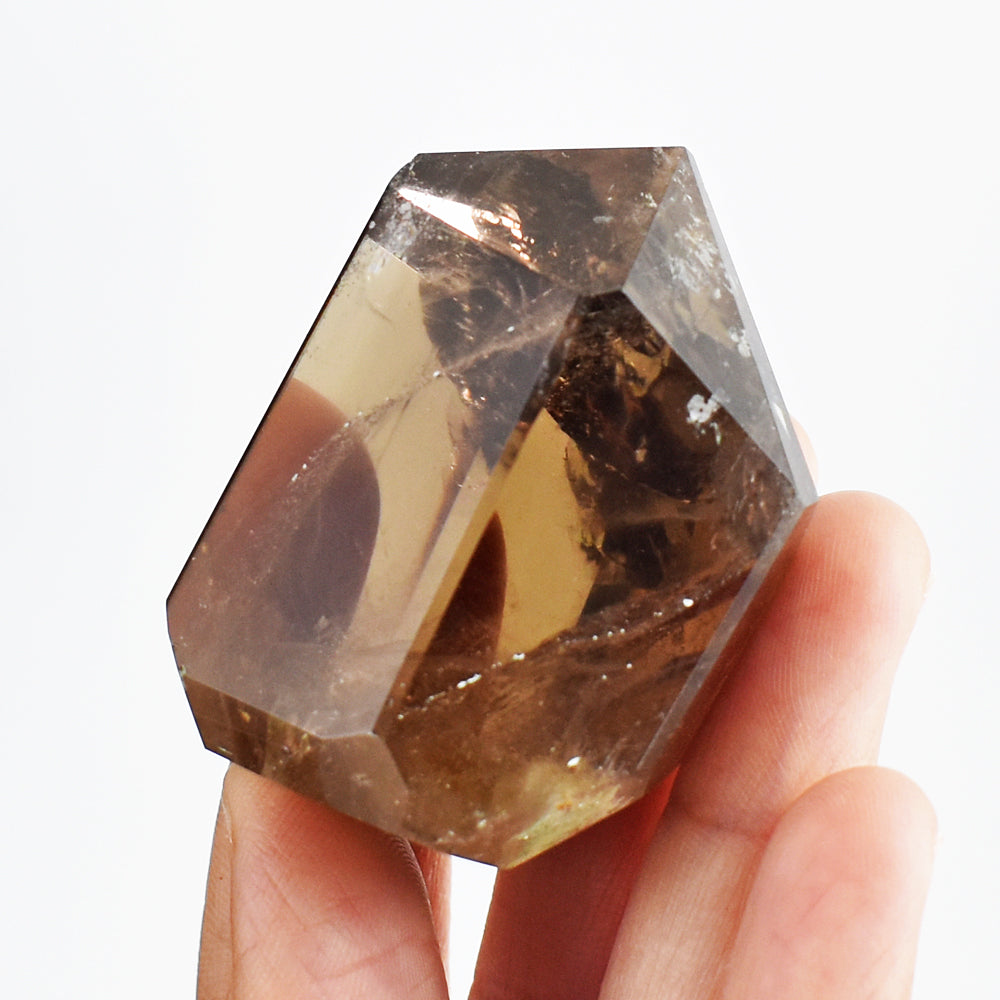 355.00 Carats Genuine Smoky Quartz Free Form Crystal Specimen Healing Gemstone Tower