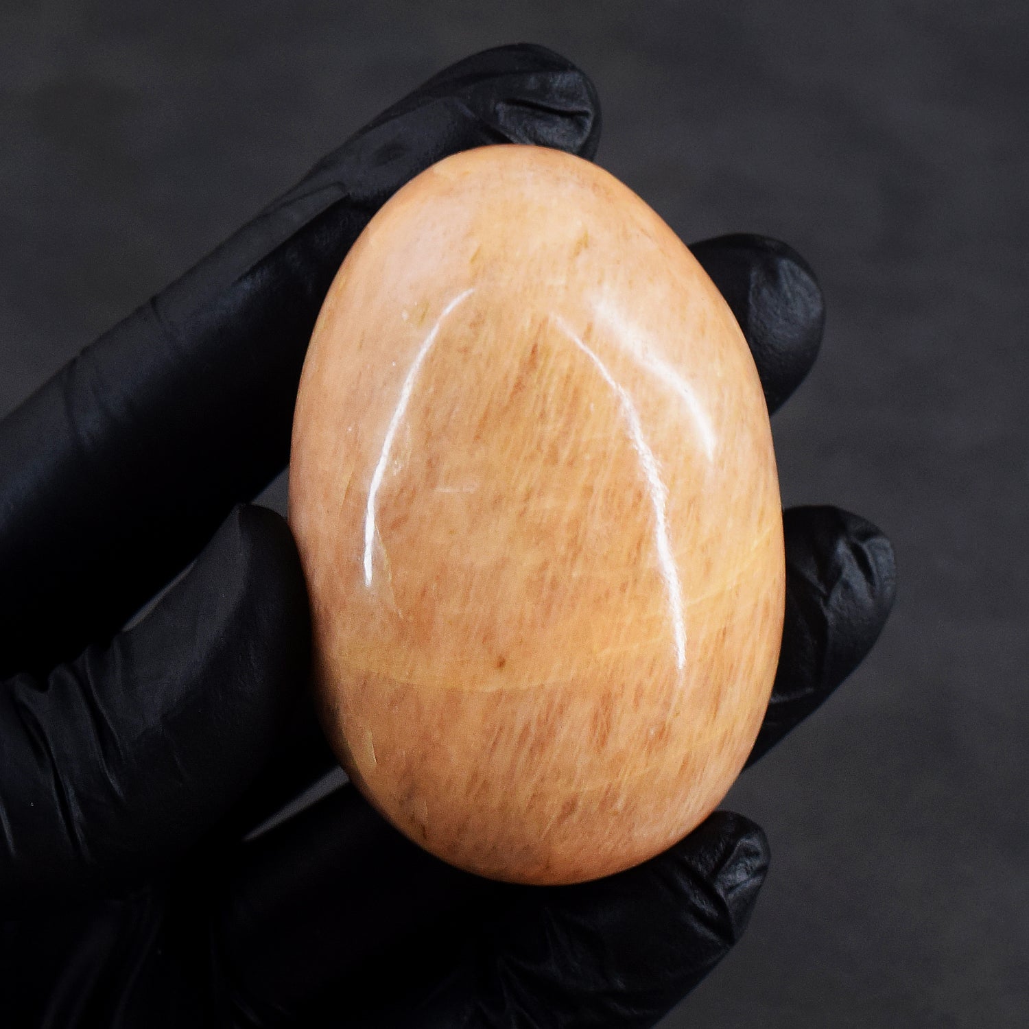 Pleasing 623.00 Cts Genuine Peach Moonstone Crystal Specimen Healing Gemstone Egg