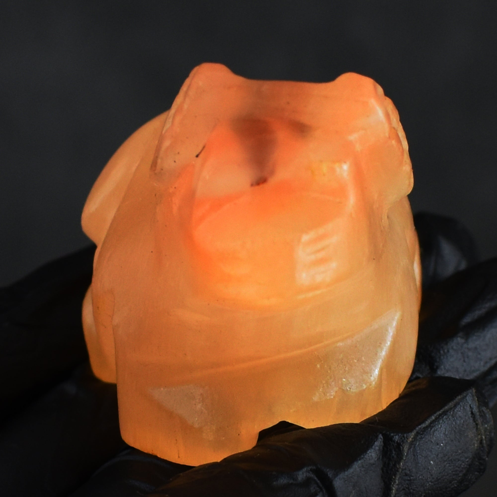 Genuine 296.00 Carats Exclusive Aventurine Hand Carved Crystal Gemstone Dog Carving 2026  Collection