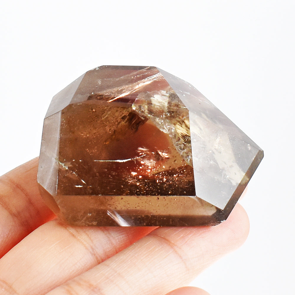 355.00 Carats Genuine Smoky Quartz Free Form Crystal Specimen Healing Gemstone Tower