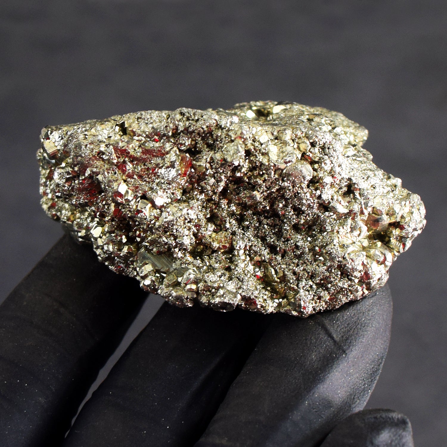 Genuine 624.00 Cts Amazing Peru Pyrite Healing Crystal Gemstone Cluster